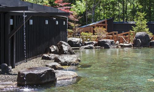 北湯沢温泉イメージ「緑の風リゾート　きたゆざわ」露天風呂